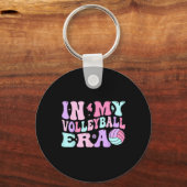 Porte-clés Dans Mon Joueur D'Entraîneur De Volleyball D'Époqu (Recto)
