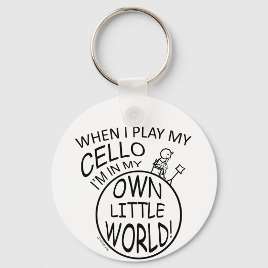 Porte-clés Dans Mon Petit Monde (Recto)