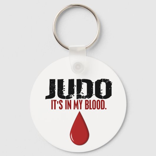 Porte-clés Dans Mon Sang JUDO (Recto)