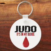 Porte-clés Dans Mon Sang JUDO (Recto)