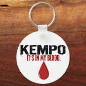 Porte-clés Dans mon sang KEMPO (Recto)