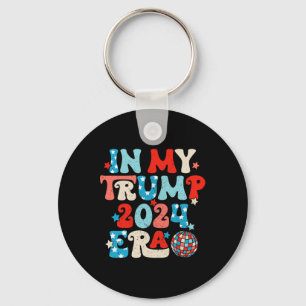 Porte-clés Dans My Trump 2024 Era Disco Super Retro Funny Don