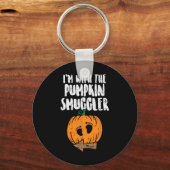 Porte-clés Dans The Pumkin Smuggler Halloween Pregnancy C (Recto)