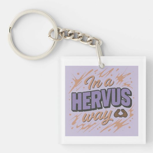 Porte-clés Dans une façon Hervus de l'amour (Devant)