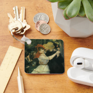 Porte-clés Danse à Bougival par Pierre Renoir, Art Vintage