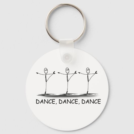Porte-clés Danse Ballet Ballerina Funny Porte - clé (Recto)