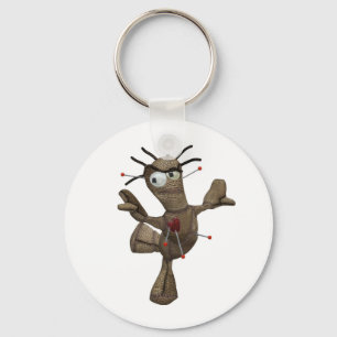 Porte-clés Danse Brown Voodoo Doll Key Bague