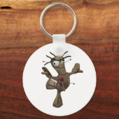 Porte-clés Danse Brown Voodoo Doll Key Bague (Recto)
