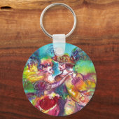 Porte-clés DANSE CARNIVALE Vénétie Masquerade Ball (Recto)