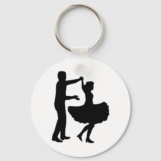 Porte-clés Danse carré (Recto)