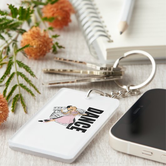 Porte-clés Danse Classique Ballroom Dancing (Devant droit)