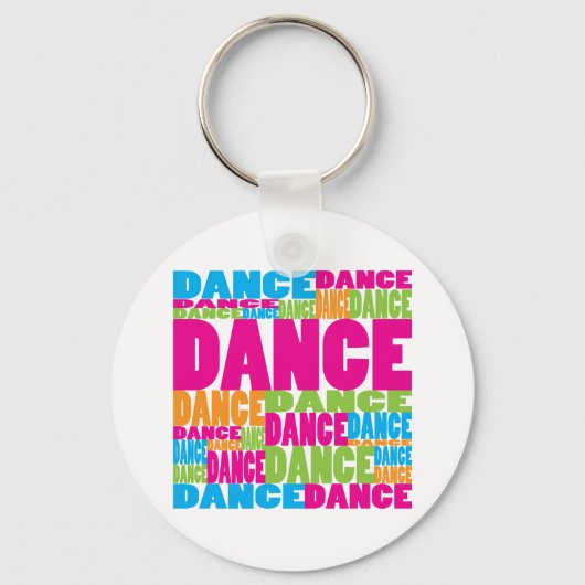 Porte-clés Danse colorée (Recto)