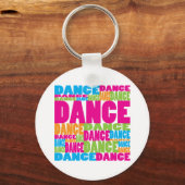 Porte-clés Danse colorée (Recto)