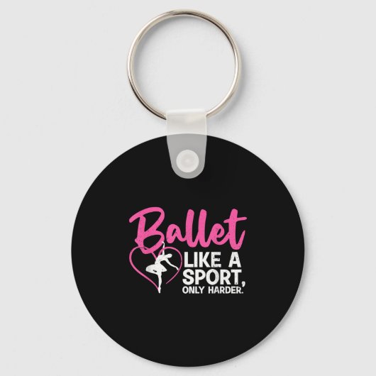 Porte-clés Danse cool Ballet Art Pour Femmes Hommes Ballet Da (Recto)