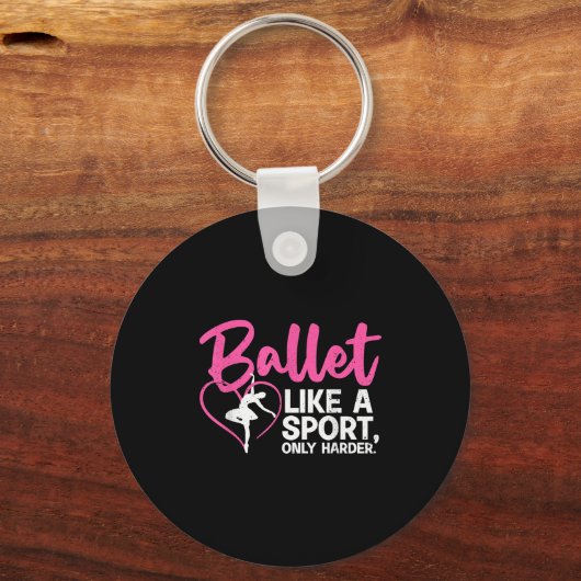 Porte-clés Danse cool Ballet Art Pour Femmes Hommes Ballet Da (Recto)