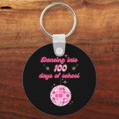 Porte-clés Danse Dans 100 Jours D'École Avec Disco Rose Ba (Recto)