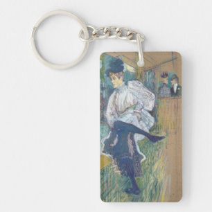 Porte-clés Danse de Henri De Toulouse-Lautrec Jane Avril, c