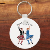 Porte-clés Danse de Highland écossaise Reel (Recto)
