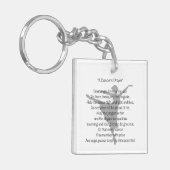 Porte-clés Danse de la prière d'un danseur (Devant gauche)