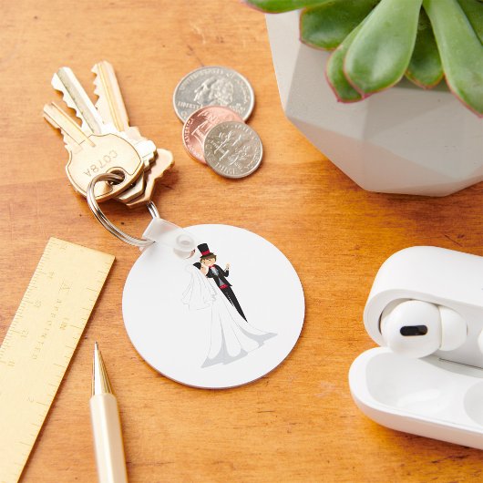 Porte-clés Danse De Mariée Et De Pièce