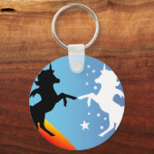 Porte-clés Danse des licornes (Recto)