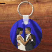 Porte-clés Danse des Obama, à la Dernière (Recto)