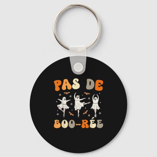 Porte-clés Danse d'Halloween Pas De Boo-rée Ghost Ballet (Recto)