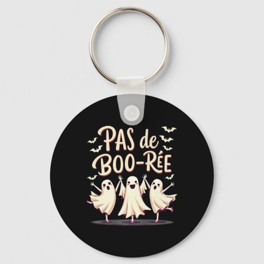 Porte-clés Danse d'Halloween Pas De Boo-rée Ghost Ballet (Recto)