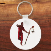 PORTE-CLÉS DANSE ELEGGUA PAR LIZ LOZ (Recto)