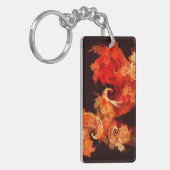 Porte-clés Danse Feux d'artifice Art Abstrait (Devant gauche)