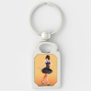 Porte-clés Danse Flapper Vintage