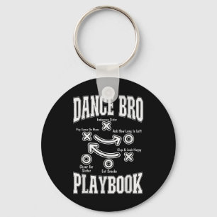 Porte-clés Danse Frère Playbook Comp Dansant Drôle Fier Da