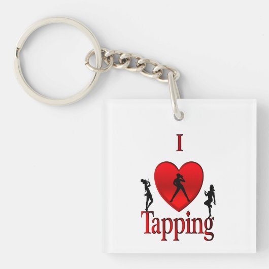 Porte-clés Danse I Heart Tap (Devant)