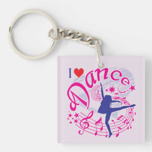 Porte-clés Danse - I Love Dance
