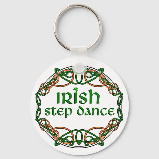 Porte-clés Danse Irlandaise à Pieds (Recto)