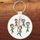 Porte-clés Danse Maypole (Recto)