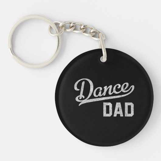 Porte-clés Danse Papa Danseur Fier Père (Devant)