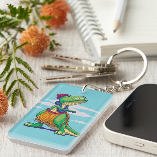 Porte-clés Danse polynésienne Rex (Devant droit)