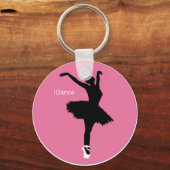 Porte-clés Danse (rose) (Recto)
