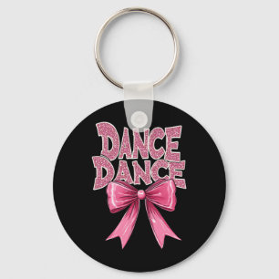 Porte-clés Danse Rose Danse Bow Cute Ballet Considérant Cl Gi