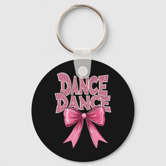 Porte-clés Danse Rose Danse Bow Cute Ballet Considérant Cl Gi (Recto)