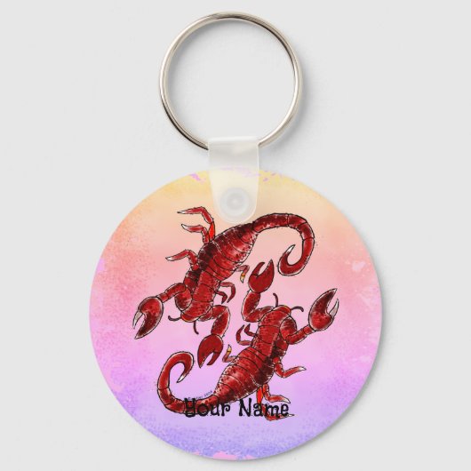 Porte-clés Danse Scorpion (Recto)