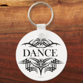 Porte-clés Danse tribale (plaine) (Recto)