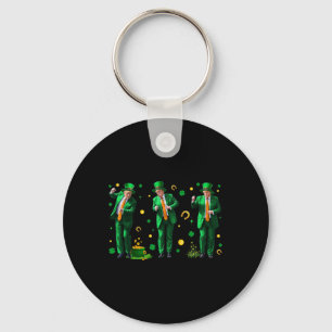 Porte-clés Danse Trump St. Patrick's Day , Uni-adultes, Noir