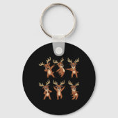Porte-clés Danser Reindeer Dance Challenge Christmas Boys Gi (Verso)