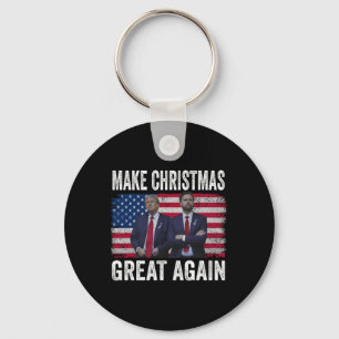 Porte-clés Danser Trump Père Noël Et Dj Vance Faire Noël Gr