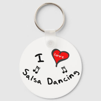 Porte-clés Danses de salsa - I Heart Salsa Dancing
