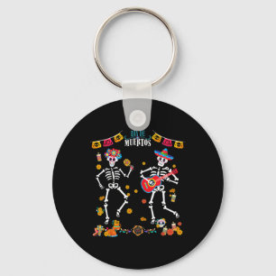 Porte-clés Danses mexicaines pour hommes Dia De Los Muertos S