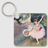 Porte-clés Danseur avec un bouquet de fleurs d'Edgar Degas (Recto)