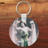 Porte-clés *Danseur de fleurs Vintage* (Recto)